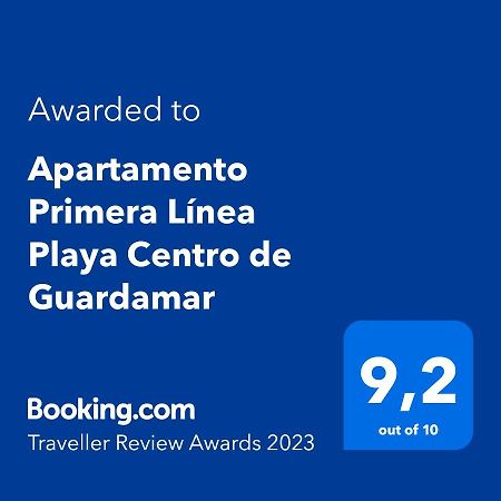Апартаменты Apartamento Primera Linea Playa Centro De Guardamar Гвардамар-дель-Сегура Экстерьер фото